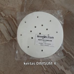 Paper / Kertas Alas Dimsum | 4"(10.5cm) & 45"(11.5cm) || 1pack=500lbr