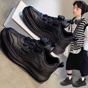 Casual Lightweight Leather Boys Sport Shoes