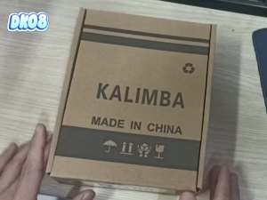 DK08 - Đàn kalimba Pha lê trong suốt hình mèo cao cấp âm thanh trong vang tựa như tiếng chuông gió (Tặng kèm búa và đầy đủ phụ kiện)