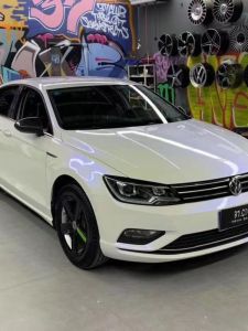 Electric Motorcylce Jacket White Gradient Pearl Film Car Whole Body Color Changing Film Ceramic Pearl Electro-Optic Sticker