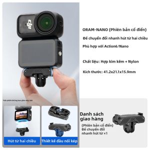 JJC | Giá đỡ nam châm hai chiều tháo nhanh cho DJI Osmo Nano