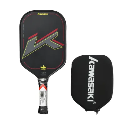 Kawasaki | T700 คาร์บอนไฟเบอร์ Pickleball Paddle ได้รับการรับรองโดย USA PICKLEBALL Professional การแข่งขัน Pickleball Racket 16 มม.