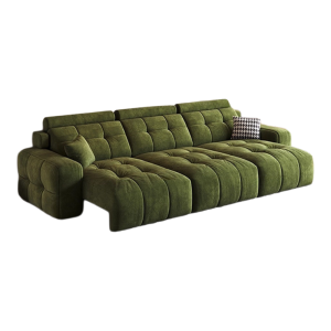 PAIWEISEN | Adjustable Chaise Sofa with Chenille Fabric