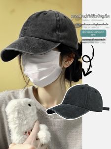 PEILUOYI | Vintage American Large Head Fit Visor Trendy Wide Brim Slimming Baseball Cap