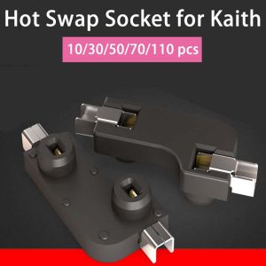 10/30/50/70/110pcs Kailh Hot Swappable Shaft Base Connectors Suitable for Outemu Mechanical Keyboard Shaft DIY Connectors