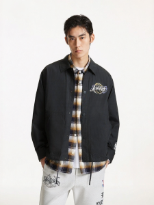 Jack Jones | NBA Lakers Collaboration Pure Cotton Casual Jacket
