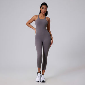QYUED | Bộ Đồ Thể Thao Dạng V-Back Có Lót và Thông Khí