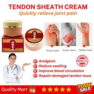 ✅ 100% ORIGINAL Tendon Sheath Therapy Tenosynovitis Creams Pain Oil 50g Arthritis Ointment Pain Relief Cream for Hand Wrist Thumb Finger Pain Reliever 👍