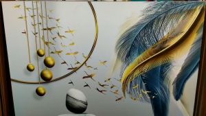 Himalaya Painting 35cmx50cm: A Unique & Durable Wall Art