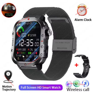 2026 Smart Watch Men 3ATM Outdoor LED Flashlight Sport Fitness Tracker Blood Pressure Health Monitor BT Call GPS Smartwatch Ht30