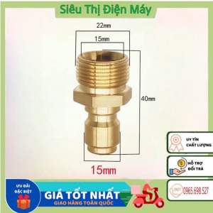 BỘ KHỚP NỐI NHANH CHO MÁY XỊT - RỬA XE GIA ĐÌNH TIỆN DỤNG