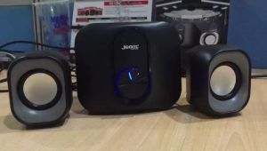 JEDEL SD-560 Speaker Subwoofer Desktop PC KomputerLaptop USB 2.1 HiFi Sound Quality