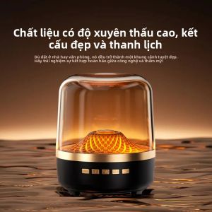Loa Bluetooth Không Dây Di Động Có Đèn LED Loa Mini Hiệu Ứng Âm Thanh Vòm Toàn Cảnh Loa Siêu Trầm Để Sử Dụng Ngoài Trời