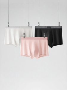 Bananain | Mens Pure Cotton Breathable Boxer Briefs