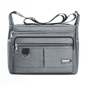 Túi Đeo Chéo Nam Dung Tích Lớn Sáu Ngăn Nhiều Lớp Oxford Túi Đeo Vai Đơn Giản Thường Ngày Túi Đeo Vai Nam Túi Đeo Vai Thường Ngày