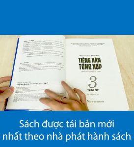 Combo Tiếng Hàn Tổng Hợp Trung cấp 3 Dành Cho Người Việt Nam Bản Đen Trắng