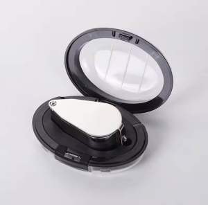 กล้องขยาย กล้องส่องพระ 40เท่าเลนส์40มิล พร้อมไฟled แว่นขยาย ส่องเพชร