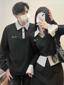 XILANDUO | Couple Set Fashion Early Autumn New Style One Top One Dress High-quality Faux Two-Piece Slimming