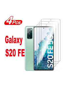 4 Pack For Samsung Galaxy S20 FE / S20 FE 5G Screen Protector Tempered Glass Anti Scratch Bubble Free Ultra Resistant