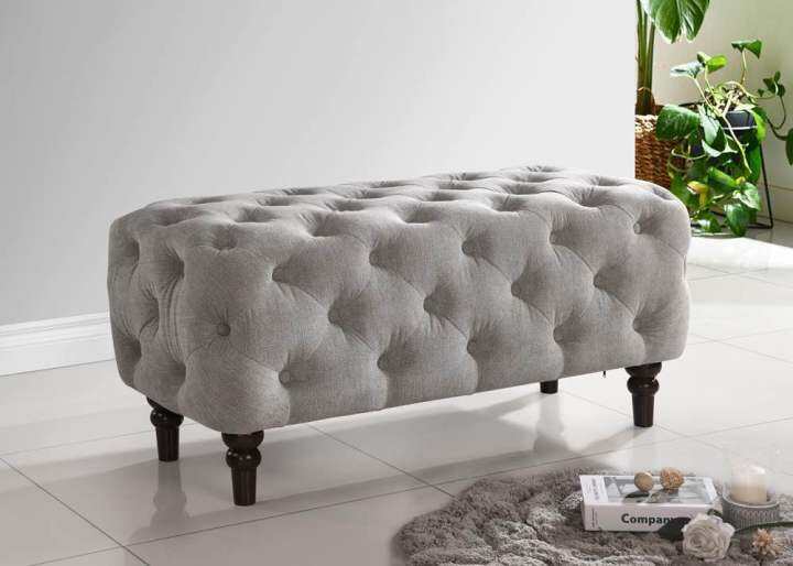 Designer Chesterfield Bench Bedroom Living Room Shoe Bench