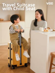 VCC | Children Riding Seat Luggage Travel Bag with Lock