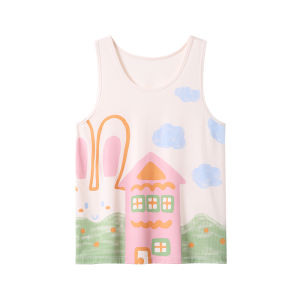 Coco Smart | Long Modal Childrens Underwear Girls Developmental Stage Primary School 8 Years Old COCO SMART Printed Cartoon Design