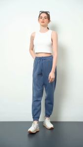 Celana Jogger Sweatpants Hnm: Training Dewasa & Remaja Lucu Hype Viral Olahraga Santai