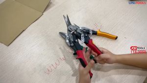 Bộ kéo cắt kim loại 3 chiếc 118.0050 KS Tools