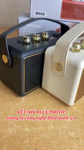 Loa Bluetooth M600 Phiên Bản Nâng Cấp – Chống Ồn – Hỗ Trợ Thẻ Nhớ TF & USB – Âm Thanh Lớn Không Rè – Nghe Ngoài Trời Cực Đỉnh