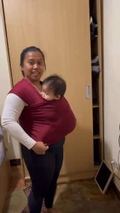 (Official) YAKAP INA Baby Wrap Carrier | Great for baby wearing (NB-Infant)