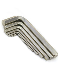 Allen Wrench Single Hexagonal Hexagonal Screwdriver British Long Ball Head 6-Angle Screwdriver Hexagonal Spoon