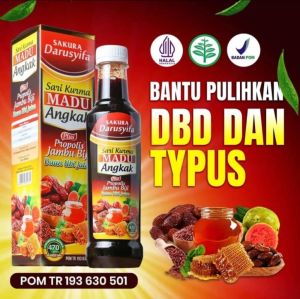 Sari Kurma Madu Angkak Sakura Darusyifa 470 Gram