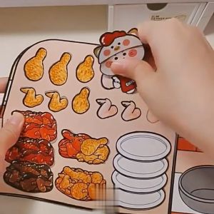 BabyShop-M354 Mainan Edukasi Anak Quiet Book DIY No Cutting / Mainan Motorik Busy Book Activity Kids