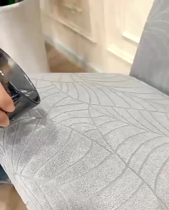 ❤Quick delivery+COD❤Extraordinary dining chair cover Elastic stretchable thickened printed chair protector Modern washable removable anti-soiling waterproof room party seat cushion slipcover universally suitable size dining chair seat cover