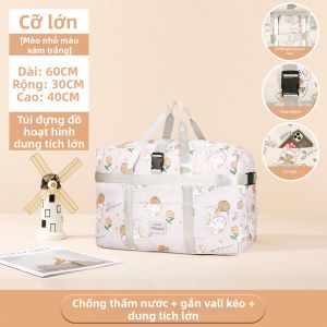 LEYUEMAO | Túi Du Lịch Dung Lượng Lớn Đáng Yêu