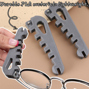2PCS Multifunctional Glasses Frame Adjuster Nose Pad Eyeglass Leg Bent Adjusent Tool Convenient Wrench for Glasses Maintenance