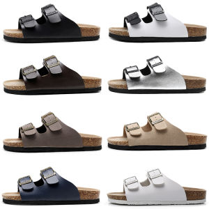 Mens And Womens 2022 New Summer Trend Clog Slippers Soft Wood Outdoor Wear Anti-Slip Wear-Resistant Couple Beach Sandals