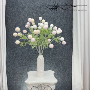 5-10 Cành bồ công anh thân lông hàng nhập dài 60cm. Hoa Lụa LyLy Decor