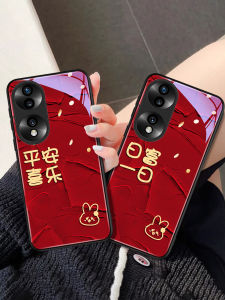 GGUU | Anti-shock High-end Thin Phone Case for Honor 80 Huawei 70 60pro 50 60se Red