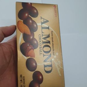 Socola hạnh nhân Lotte hộp 46g nhập khẩu Hàn Quốc