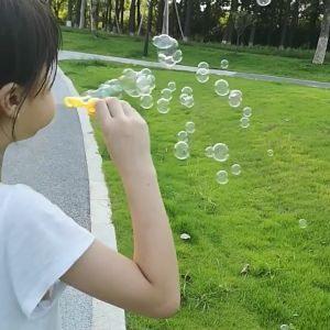 35CM MAINAN BUBBLE/ BUBBLE SABUN STICK/ GELEMBUNG TIUP BALON 5 lubang KUALITAS SUPER