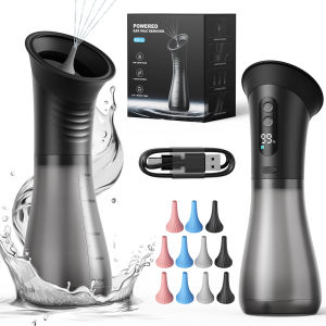 Water Powered Ear Cleaning Tool with Irrigation Flusher Electric Ear Wax Removal System 11 Tips 3 Pressure Setting for Clean