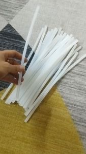 Combo 10 Cây Keo Nến Trong Suốt Dài 26cm Đường Kính 7mm Làm Đồ Hanmade Siêu Dính
