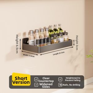 Hotata | Wall-mounted Hole-free Kitchen Spice Rack