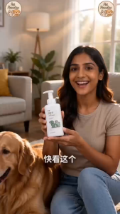 PTW All-in-One Pet Care Set ( Dry Cleaning Bubbles 300ml & Shower Gel 500ml& Conditioner 500ml &Paw Care Cream 100g)Nourish Coat Repair Dry Paws /Soft Shiny Fur Moisturizing