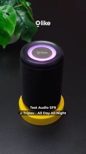 OLIKE Speaker Wireless Portable SF9 LED Light IPX4 Bluetooth 5.3 Bass