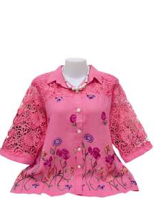 เสื้อเชี้ตผู้หญิงใส่ทำบุออกงานได้อก38-42นี้วและอก44-46นี้วและอก48-52นี้วใส่ได้