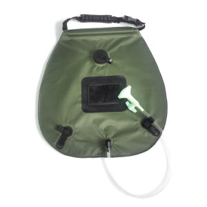 20L Solar Heating Shower Bag 45°C Hot Water Shower Head Portable Water Gear For Camping Beach Travel Outdoor Bath Accessory