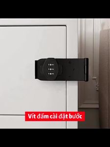 Khóa Mật Khẩu Chốt cửa lật khóa số dùng cho hòmtủ tài liệungăn kéo bàncửa các loại -LUMBL