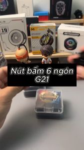 [SIÊU PHẨM 6 NGÓN] Nút Hỗ Trợ Chơi PUBG Mobile 6 Ngón G21 phiên bản mới